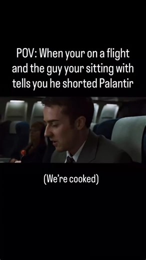 Jumbo jet on Instagram: "In a interview with Alex Karp he says a comment about sending drones at analysts with laced piss and spraying it at them as an expression of frustration with short-term, superficial questions from Wall Street. His point was to emphasize that Palantir is focused on long-term, mission-driven work in AI and national security, rather than quarter-to-quarter market noise."