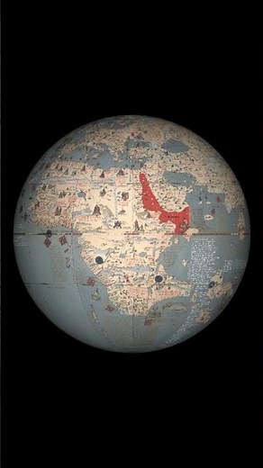 The World's Oldest Globe (1492): No Americas