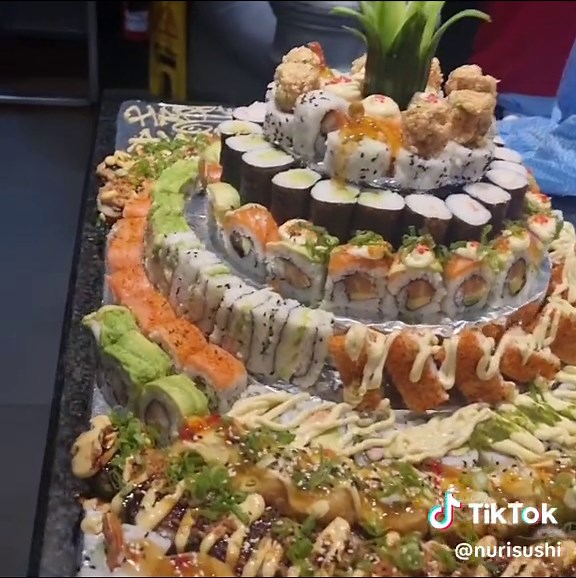Happy Birthday Nuri! Sushi Cake Celebration in Cape Town