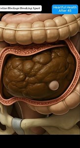 Ultra-Realistic Animation of Intestinal Blockage Cracking and Pressure Pulsing #guthealth #shorts