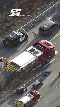 Highway 401 shut down in both directions near Coburg after fatal motorcycle crash