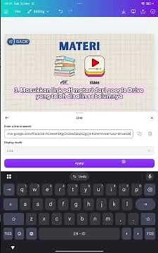 Tutorial Canva - CARA MENAMBAHKAN FILE PDF MATERI KE DALAM PRESENTASI CANVA