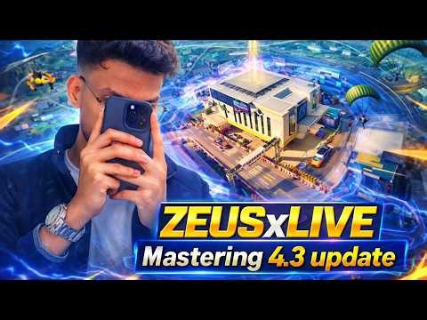 Live Mastring New 4.3 Update⚡ Faster Then Imagination With HandCam #bgmi #shortslive #pubgm #viral