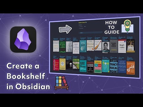 How to Create a Bookshelf in Obsidian