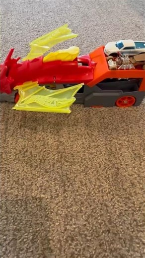 Hot Wheels City Dragon Transporter 🐉 Epic Toy Car Track Set! #AmazonFinds #HotWheels