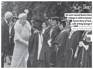 Step back in time on Physics Avenue at our Mile End campus where you can see snapshots from our history! Nine new panels explore our life since 1887 when we opened as the People's Palace. See if you can spot Queen Mary herself #QMUL130 | Queen Mary University of London