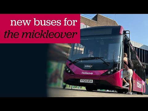 trentbarton’s new 2024 buses (PART 4) — the mickleover