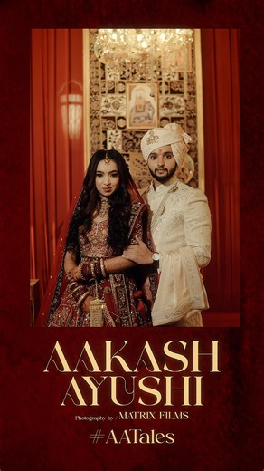 Matrix Films || Gurugram || Karnal on Instagram: "Ayushi ~•~ Akash WHEN CHALK MET CHEESE Ayushi and Akash’s story didn’t begin with sparks flying. She thought he was too carefree; he thought she overthought everything. Chalk and cheese, they called themselves. But as friends, they kept meeting-and slowly, something beautiful began to grow. Akash brought spontaneity into Ayushi’s structured world, while she became his steady anchor. Together, they found balance, and eventually, love. 🧿Ft: @_ayus