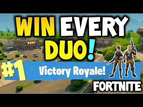 How to win every time : FORTNITE Battle Royale - DUO - EASY - Xbox One, Playstation 4 or PC