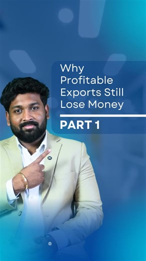 Vigneshwar on Instagram: "Part 1 You think you’re making profit in exports—but are you leaking money every month? Most exporters lose lakhs simply because they don’t understand government export schemes. Same product. Same market. The difference is knowledge. Export smart, not expensive. ----- {export business india, export profit tips, government export schemes, RODTEP benefits, export cost reduction, shipping cost savings, international trade india, exporter mistakes, logistics cost control, e