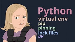 一个视频理解 Python 的虚拟环境、版本固定、锁定文件、pip 和 uv