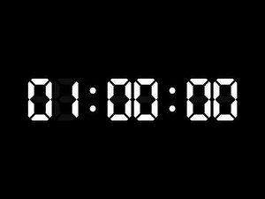 1 Hour Timer with Alarm ⏰ | 1 Hour Countdown Timer | Calm Countdown