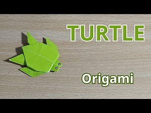 Origami Turtle | How To Make An Origami Sea Turtle!
