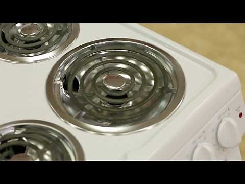 Ranges: Electric Cooktops