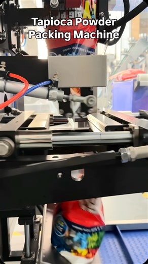 Samfull181 on Instagram: "Tapioca powder vertical form fill seal packing machine. #packingmachine #tapioca #powder #fillingmachine"