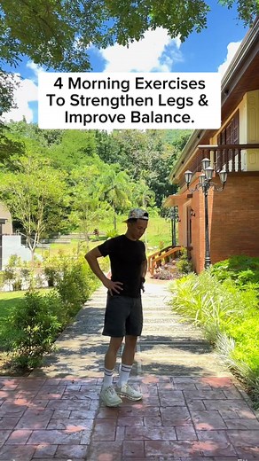 4 Morning Exercises To Streghten Legs & Improve Balance!! #balanceexercise #legday #physicaltherapy