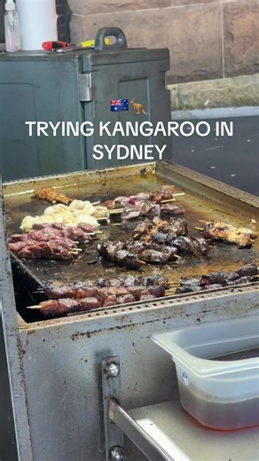 Trying Kangaroo Meat in Sydney