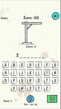 Galgenmännchen auf Deutsch - Hangman German Classic Free