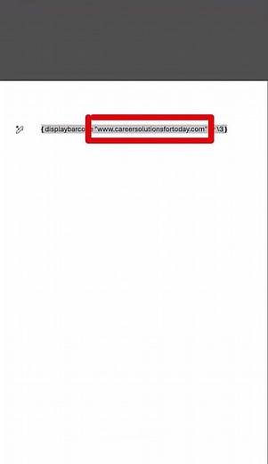Word Shorts - Easy QR Codes | No Add-Ins | No Formulas
