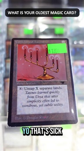 Discover Your Oldest Magic Card Collection