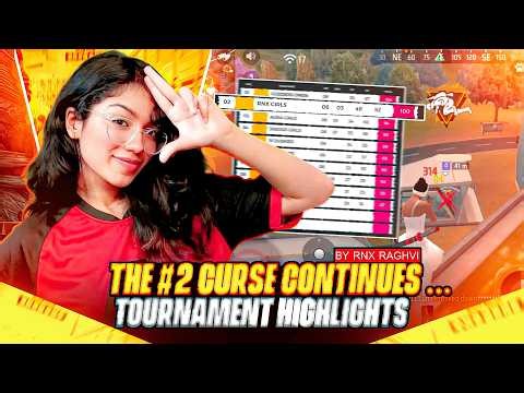 FREE FIRE TOURNAMENT HIGHLIGHTS | QUEENS ARENA S5 GRAND FINALS 💔 | THE #2 CURSE? FT RNX RAGHVI