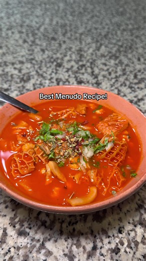 This was the best menudo I’ve ever tasted!! You must try this recipe! Thank you Tia @Susy_Reflexiones y mas💎🔐🦂 for the tips ♥️ #menudo #recipe #caldo #cooking #fyp