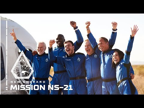 Replay: New Shepard Mission NS-21 Webcast