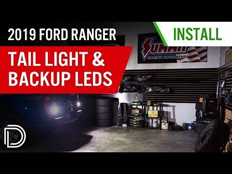 How to Install 2019 Ford Ranger Tail Light & Backup LEDs | Diode Dynamics