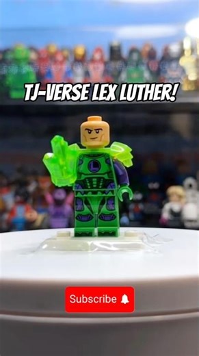 I made MY OWN LEGO LEX LUTHOR! #shorts