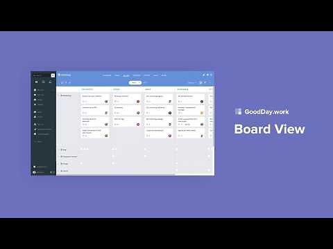 GoodDay Tutorial: Board View