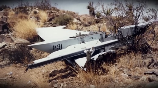 Graveyard for planes hidden in the Nevada mountains