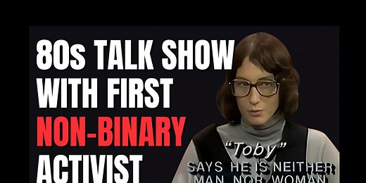 [CLIP] The First Non-Binary Person on TV? Toby's 1989 Interview on Sally Jesse Was Wild.