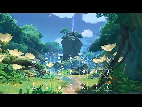 『Sumeru Main Theme スメールメインテーマ』Genshin Impact Windsong Lyre | 風吹きのライアー