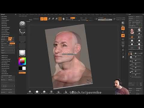 062 ZBrush Spotlight PolyPainting Skin From Photos