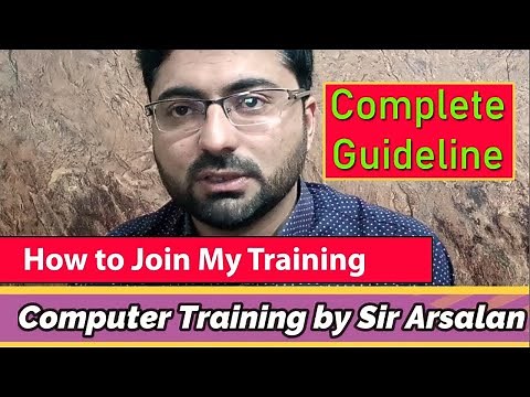 Sir Arsalan: How to Join My Training - Complete Guideline