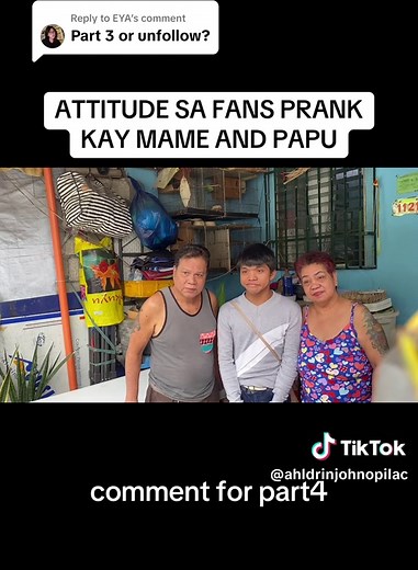 Attitude Prank on Fans: Mame and Papu's Hilarious Series