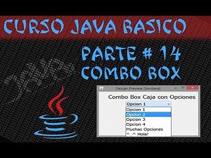 Curso Java #14 Caja con Opciones Combo Box [Lista de Datos] Netbeans
