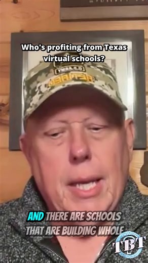 Inside the Texas virtual school money trail: schools building stadiums and the 'shell game' of education funding Watch: https://rumble.com/v74fkb8-police-captain-ronnie-tullos-seeks-take-texas-back-for-the-people-as-govern.html?start=3322
