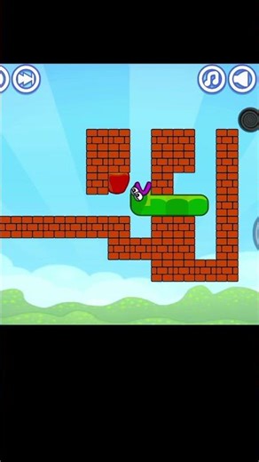 APPLE WORM 🪱 GAME #appleworm #asmr #gaming #games @gamesboxs