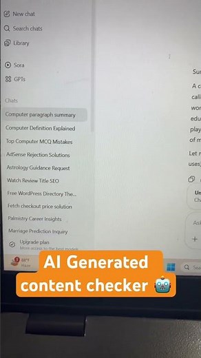 Catch AI Content In Seconds #ai #detection
