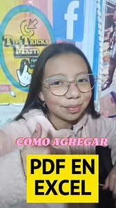 3.6K views · 123 reactions | #cómo agregar #pdf en #Excel #siguemeycomparte #tecnologia #virals #siguemeparamascontenido Tipstricksmatti- tips y trucos de informática básica y tecnología Tipstricks Matti @destacar | Tipstricks Matti | Facebook