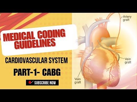 medical coding -cardiovascular system-CABG - part-1