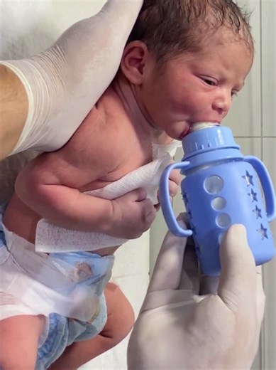 Captivating Moments of a Newborn's First Breath