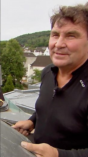 Arbeitsunfall: Dachdecker hatte viel Glück