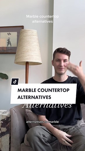 Here are 4 alternative countertop materials when marble is out of the question 👊 Beautiful spaces by Athena Calderone, Emily White, Dawn Reeves, Heidi Caillier, Shana Sherwood & George Kypreos - #interiordesign #homedesign #homedecor #kitchendesign #kitchenrenovation #kitchenremodel #homeimprovement