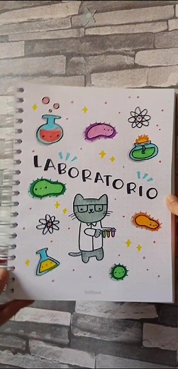 Portadas de laboratorio: creación y recuerdos de escuela