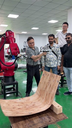 No-programming painting robot #painting #industrial robot #six-axis robot