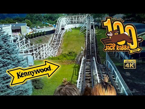 2021 Jack Rabbit Roller Coaster On Ride 4K POV Kennywood