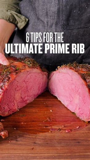 Merry Christmas Eve #Traegerhood - Making Prime Rib this week? Every tip you need to get it right—take em' to the bank, thank us later. #Traeger #TraegerGrills #PrimeRib #Beef | Traeger Grills