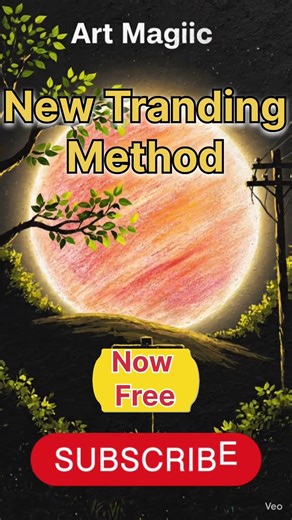 Oil Pastel Magic Method: Unlock new colors!#Shorts #shortsfeed